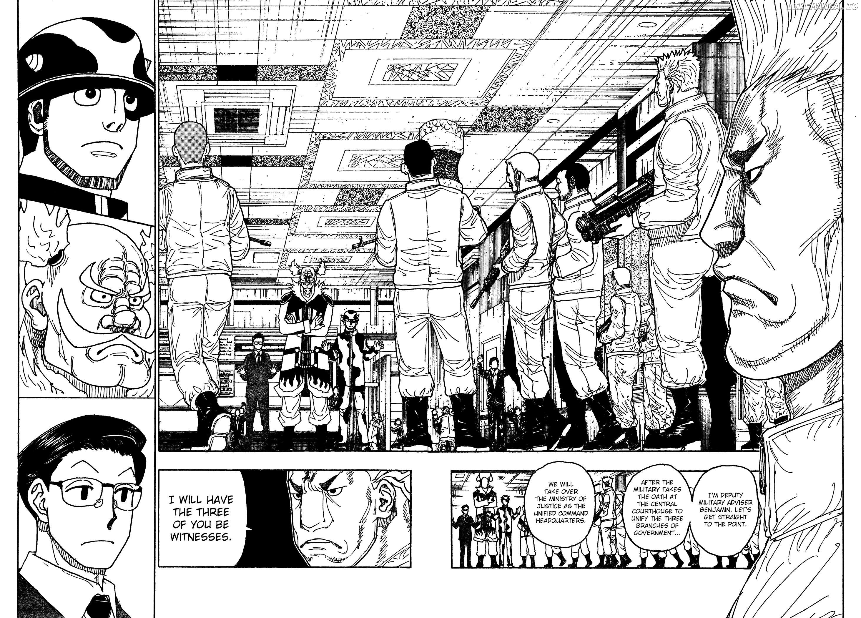 Hunter x Hunter, Chapter 410 image 14